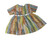 Doll Clothes Superstore Pastel Stripe And Flower Dress Fits 15-16 Inch Baby And Cabbage Patch Kid Dolls