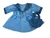 Doll Clothes Supestore Blue Spring Coat With Purse Fits 18 Inch Girl Dolls Like American Girl Our Generation My LIfe Dolls