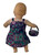 Doll Clothes Superstore Flower Sundress With Purse Fits 15-16 Inch Cabbage Patch Kid And Baby Dolls