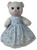 Doll Clothes Superstore Blue Flowers And Checks Dress Fits 18-20 Big Baby Dolls And Stuffed Animals