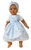 Doll Clothes Superstore Blue Flowers And Checks Dress Fits 18-20 Big Baby Dolls And Stuffed Animals