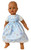 Doll Clothes Superstore Blue Flowers And Checks Dress Fits 18-20 Big Baby Dolls And Stuffed Animals