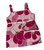 Pink Flower Sundress With Purse Fits Large Baby Dolls And Stuffed Animals