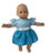 Doll Clothes Superstore Blue Sparkle Dress Fits 15 -1 6 Inch Cabbage Patch Kid And Baby Dolls