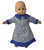 Doll Clothes Superstore Blue School Dress Fits 14-16 Inch Baby Dolls