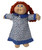 Doll Clothes Superstore Floral School Dress Fits15 - 16 Inch Cabbage Patch Kid Dolls