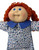 Doll Clothes Superstore Floral School Dress Fits15 - 16 Inch Cabbage Patch Kid Dolls