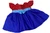 Red Blue Dress Fits Cabbage Patch Kid Dolls