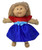 Doll Clothes Superstore Red Blue Dress Fits Cabbage Patch Kid Dolls