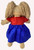 Doll Clothes Superstore Red Blue Dress Fits Cabbage Patch Kid Dolls