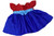 Doll Clothes Superstore Red and Blue dress Compatible with Cabbage Patch Kid Dolls