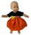 Doll Clothes Superstore Happy Halloween Dress Fits 15 Inch Baby Dolls
