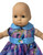 Doll Clothes Superstore Blue Splash Dress Fits 15 Inch Baby Dolls