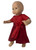 Doll Clothes Superstore Handmade Red Glitter Dress Fits 15-16 Inch Cabbage Patch Kid And Baby Dolls