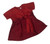 Doll Clothes Superstore Handmade Red Glitter Dress Fits 15-16 Inch Cabbage Patch Kid And Baby Dolls