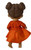 Doll Clothes Superstore Handmade Orange Party Dress Fits 12 Inch Baby Alive Dolls
