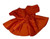 Doll Clothes Superstore Handmade Orange Party Dress Fits 12 Inch Baby Alive Dolls