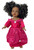 Princess Doll Dress 18 Inch Girl Doll Clothes, Rose Lace Gown, American Girl Outfit, Fairy Tale Dress