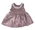 Doll Clothes Superstore Handmade Mauve Brocade Dress Fits 15-16 Inch Cabbage Patch Kid Dolls