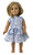 Doll Clothes Superstore Handmade Blue Paisley Dress With Jacket Fits Our Generation American Girl And My Life Dolls