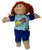 Doll Clothes Superstore Soccer Print Short Set Fits 15 Inch Cabbage Patch Kid Dolls