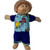 Soccer Print Short Set Fits 15 Inch Cabbage Patch Kid Dolls