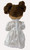 Lace Trim Christening Dress With Hat Fits Baby Alive And Little Baby Dolls