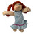 Handmade Blue Flower Dress Fits 15 and also 16 Inch Cabbage Patch Kid Dolls