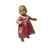 Doll Clothes Superstore Handmade Pink Brocade Dress Fits 14-16 Inch Baby Dolls