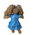 Doll Clothes Superstore Blue Ruffle Dress Fits 15-16 Inch Cabbage Patch Kid And Baby Dolls