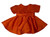 Doll Clothes Superstore Orange Party Dress Fits 14-15 Inch Baby Dolls