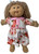 Doll Clothes Superstore Handmade Pink Flower Dress Fits 15 - 16 Inch Cabbage Patch Kid Dolls