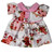 Handmade Pink Flower Dress Fits 15 - 16 Inch Cabbage Patch Kid Dolls
