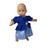 Doll Clothes Superstore Handmade Blue Princess Dress Fits 14-16 Inch Baby Dolls