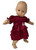 Doll Clothes Superstore Handmade Scarlet Princess Dress Fits 14-16 Baby Dolls