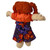 Handmade Jack o Lantern Dress Fits Cabbage Patch Kid Dolls