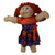 Handmade Jack o Lantern Dress Fits Cabbage Patch Kid Dolls