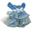 Doll Clothes Superstore Handmade Blue Fancy Dress Compatible With LOL OMG And Rainbow High Fashion Dolls