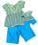 Matching Shorts and Top Girl and Dolls Size 7