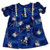 Doll Clothes Superstore Handmade Cute Kitten Print Nightgown for 18-Inch Girl Dolls  Deep Blue Pajamas