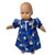 Handmade Kitty Print Nightgown for 15 - 16" Baby & Cabbage Patch Dolls