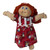 Handmade Red Kitten Print Nightgown for 15 - 16'' Baby & Cabbage Patch Dolls