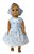 Doll Clothes Superstore Handmade Floral Dress with Scarf for 18" Girl Dolls