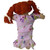 Doll Clothes Superstore Handmade Lavender Floral Chiffon Skirt & Blouse for 18-Inch Dolls