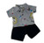 Handmade Print Shirt With Shorts Fits 14-15 Inch Baby Dolls