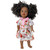 Handmade Casual Day Dress with Lots of Pink Flowers for 18-Inch Girl Dolls
