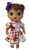 Doll Clothes Superstore Handmade Pink Flower Dress for 12-Inch Baby Alive & Little Baby Dolls