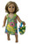 Doll Clothes Superstore Handmade Sundress with Matching Purse for 18" Girl Dolls