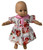 Doll Clothes Superstore Handmade Pink Flower Dress for 15-16" Baby Dolls & Cabbage Patch Kids