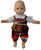 Doll Clothes Superstore Firefighter Print Doll Outfit for 14 -15" Baby Dolls  Unisex Design for Boys & Girls